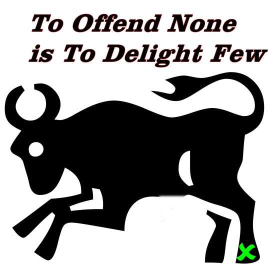 Bull Abstract Silhouette