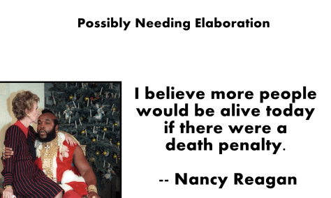 nancy reagan