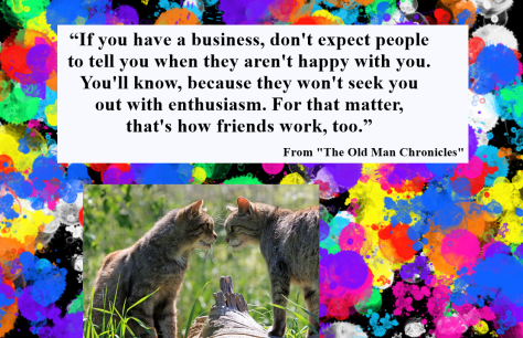 complain and friends